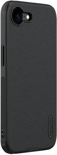 Nillkin Frosted Shield Apple iPhone 16e Hoesje MagSafe Back Cover Zwart afbeelding 2