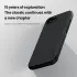 Nillkin Frosted Shield Apple iPhone 16e Hoesje MagSafe Back Cover Zwart afbeelding 4