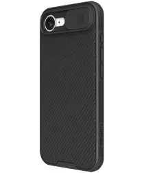 Nillkin CamShield MagSafe iPhone 16e Hoesje Camera Slider Back Cover Zwart afbeelding