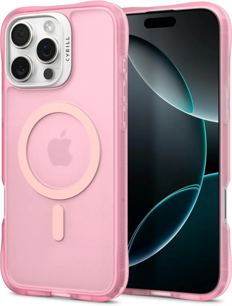 Spigen Cyrill Ultra Sheer Apple iPhone 16 Pro Max Hoesje met MagSafe Roze afbeelding 1