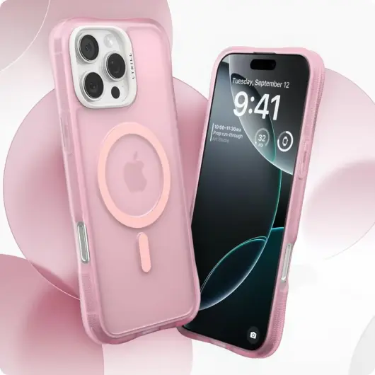 Spigen Cyrill Ultra Sheer Apple iPhone 16 Pro Max Hoesje met MagSafe Roze afbeelding 2