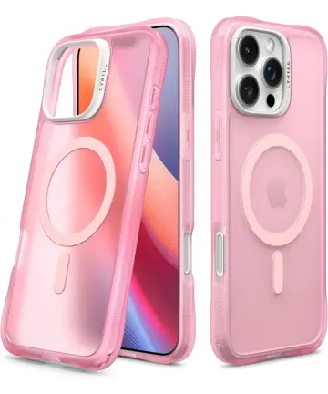 Spigen Cyrill Ultra Sheer Apple iPhone 16 Pro Hoesje met MagSafe Roze Hoesjes