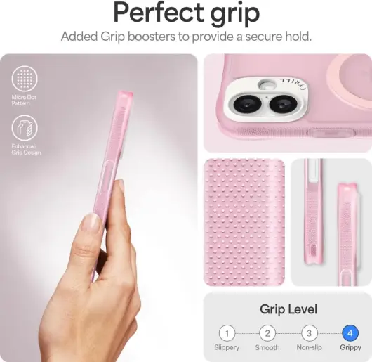 Spigen Cyrill Ultra Sheer Apple iPhone 16 Hoesje met MagSafe Roze afbeelding 5