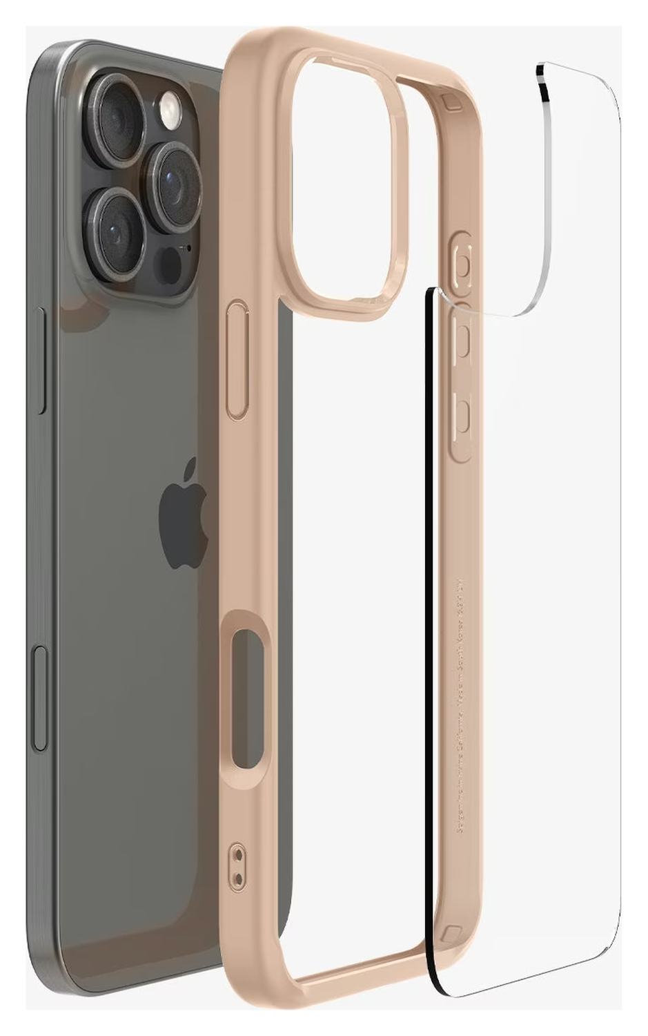 Spigen Ultra Hybrid Apple iPhone 16 Pro Max Hoesje Back Cover Roze afbeelding 8