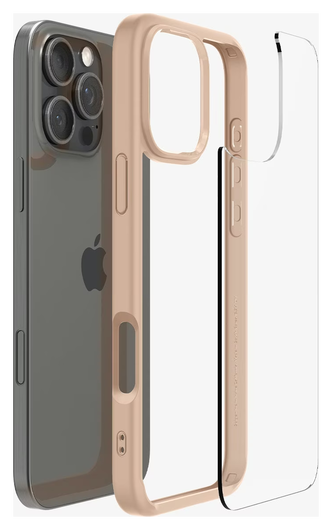 Spigen Ultra Hybrid Apple iPhone 16 Pro Max Hoesje Back Cover Roze afbeelding 8