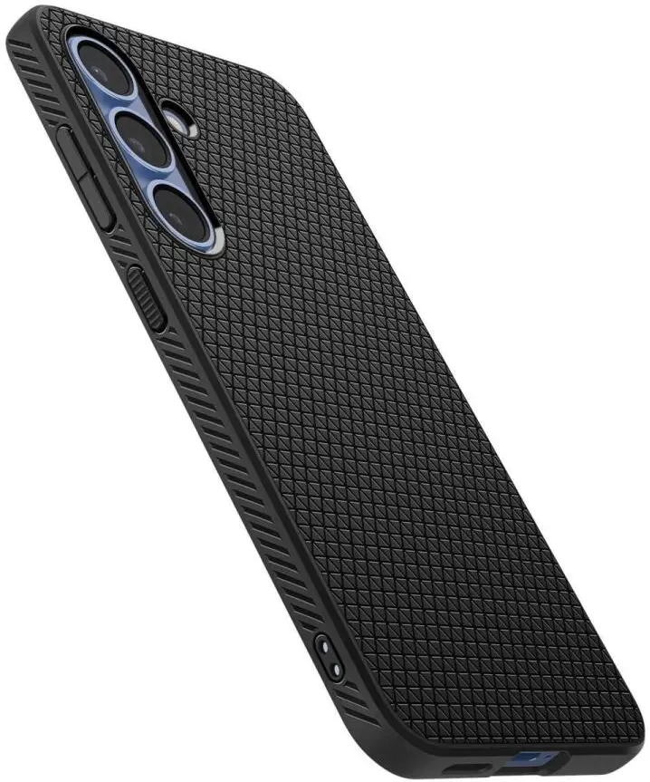 Spigen Liquid Air Samsung Galaxy S25 Plus Hoesje Back Cover Matte Zwart afbeelding 15