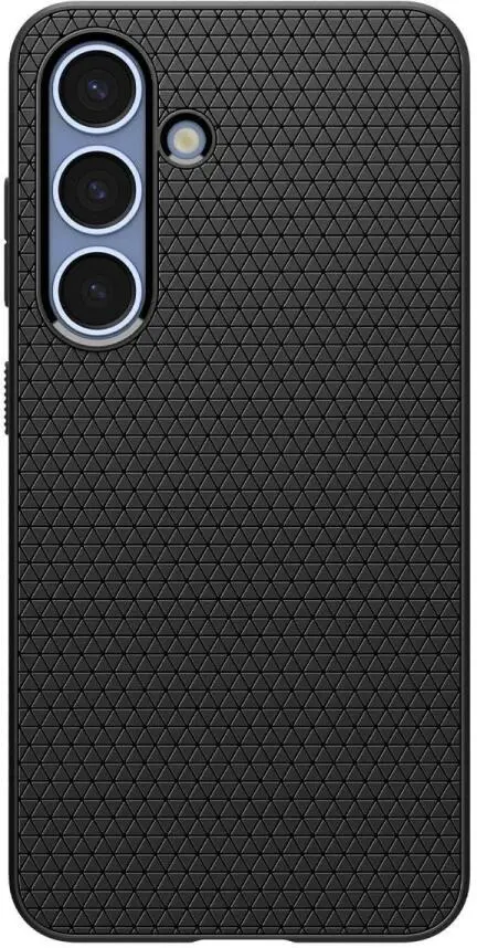 Spigen Liquid Air Samsung Galaxy S25 Plus Hoesje Back Cover Matte Zwart afbeelding 2