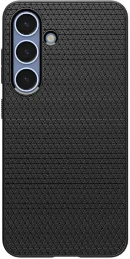 Spigen Liquid Air Samsung Galaxy S25 Plus Hoesje Back Cover Matte Zwart afbeelding 2