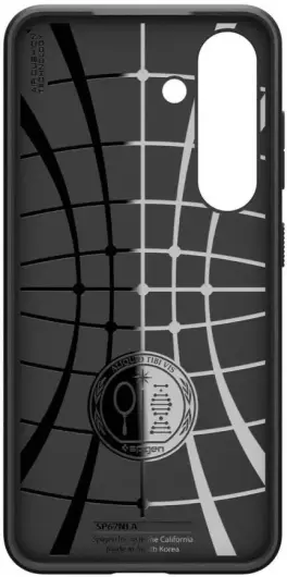 Spigen Liquid Air Samsung Galaxy S25 Plus Hoesje Back Cover Matte Zwart afbeelding 9