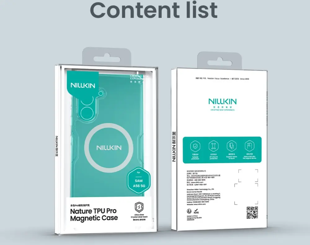 Nillkin Nature Pro Samsung Galaxy A56 Hoesje MagSafe / Qi2 Back Cover Wit afbeelding 14