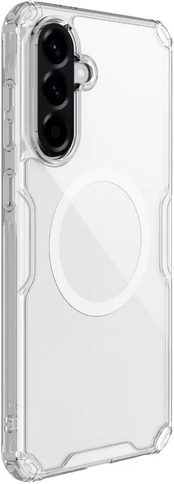 Nillkin Nature Pro Samsung Galaxy A56 Hoesje MagSafe / Qi2 Back Cover Wit afbeelding 2