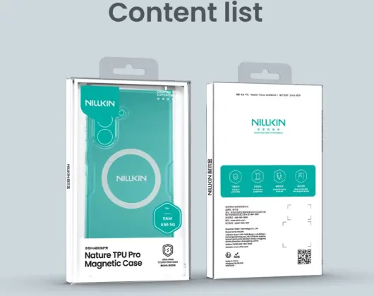 Nillkin Nature Pro Samsung Galaxy A56 Hoesje MagSafe / Qi2 Back Cover Wit afbeelding 14