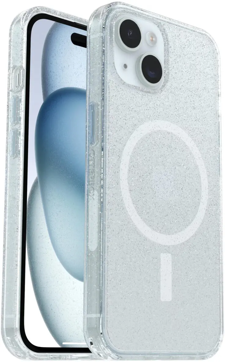 OtterBox Symmetry MagSafe Apple iPhone 16e / 15 / 14 / 13 Hoesje Glitter afbeelding 2