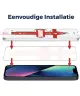 Rosso Apple iPhone 16e Tempered Glass met Installatietray