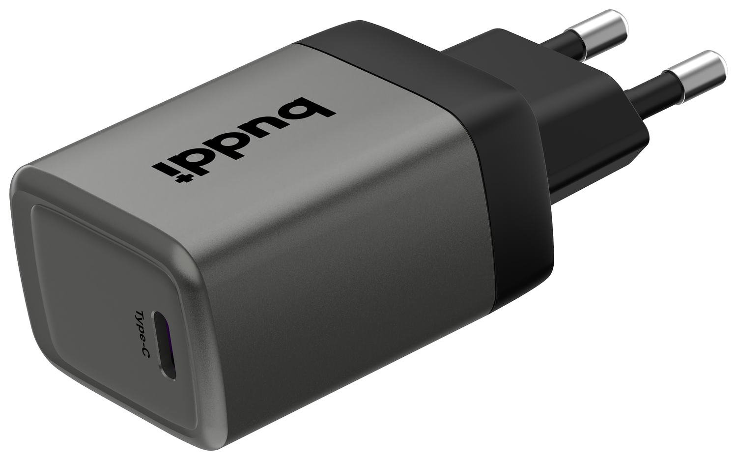 Buddi Power 45W Power Adapter Fast Charge USB-C Snellader Grijs afbeelding 11