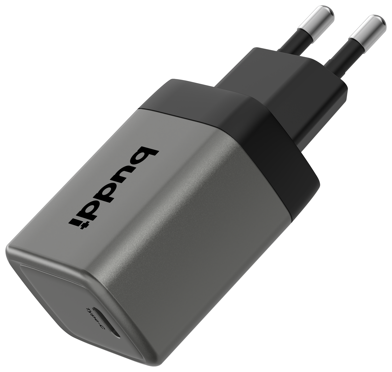 Buddi Power 45W Power Adapter Fast Charge USB-C Snellader Grijs afbeelding 9