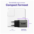 Buddi Power 45W Power Adapter Fast Charge USB-C Snellader Grijs afbeelding 4