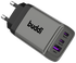 Buddi Power 65W Power Adapter Fast Charge 2x USB-C + USB-A Snellader Grijs afbeelding 17