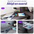 Buddi Power 65W Power Adapter Fast Charge 2x USB-C + USB-A Snellader Grijs afbeelding 5