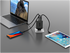 Buddi Power 100W Power Adapter Fast Charge 2x USB-C + USB-A Snellader Grijs afbeelding 14