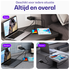 Buddi Power 100W Power Adapter Fast Charge 2x USB-C + USB-A Snellader Grijs afbeelding 5