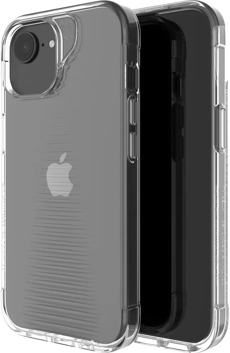 ZAGG Luxe Snap Apple iPhone 16e/15/14/13 Hoesje Back Cover Transparant afbeelding 1