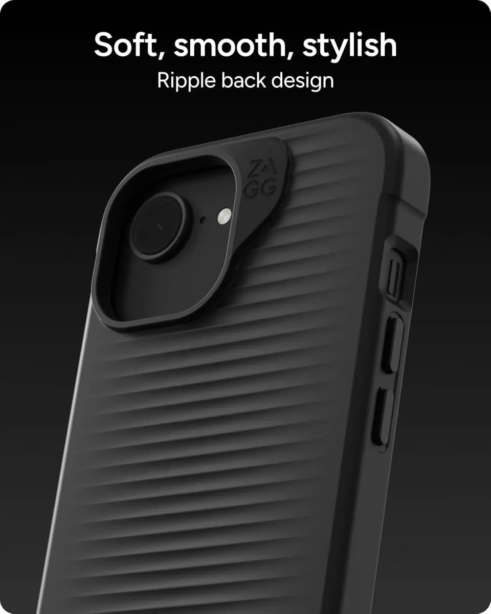 ZAGG Luxe Snap Apple iPhone 16e/15/14/13 Hoesje Back Cover Zwart afbeelding 3