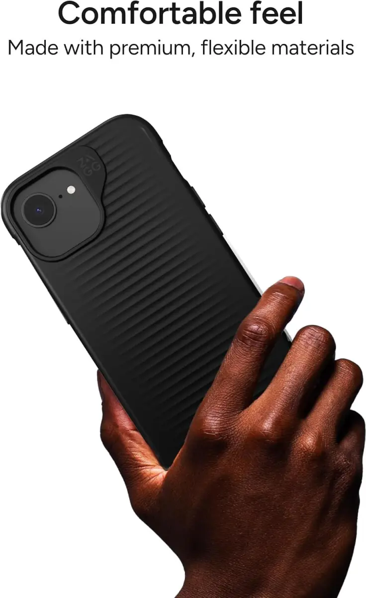 ZAGG Luxe Snap Apple iPhone 16e/15/14/13 Hoesje Back Cover Zwart afbeelding 5