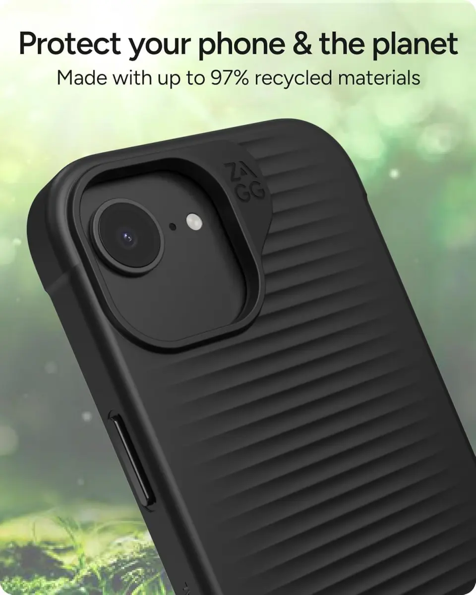 ZAGG Luxe Snap Apple iPhone 16e/15/14/13 Hoesje Back Cover Zwart afbeelding 6