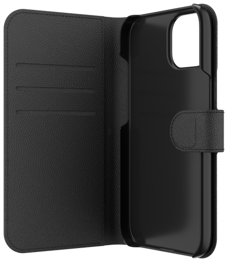 ZAGG Folio Apple iPhone 16e / 15 / 14 / 13 Hoesje Portemonnee Book Case Zwart afbeelding 1