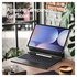 Dux Ducis Samsung Galaxy Tab S10/S9/S8 Ultra Hoes Bluetooth Toetsenbord Zwart afbeelding 11