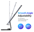 Dux Ducis Samsung Galaxy Tab S10/S9/S8 Ultra Hoes Bluetooth Toetsenbord Zwart afbeelding 13