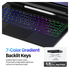 Dux Ducis Samsung Galaxy Tab S10/S9/S8 Ultra Hoes Bluetooth Toetsenbord Zwart afbeelding 5