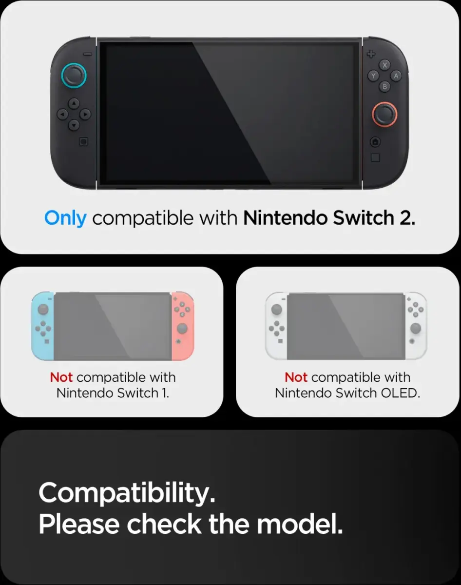 Spigen Air Skin Nintendo Switch 2 Hoesje Back Cover Transparant afbeelding 3