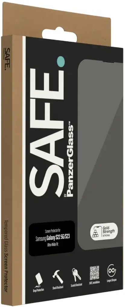PanzerGlass SAFE Ultra-Wide Fit Samsung Galaxy S22/S23 Screen Protector afbeelding 5