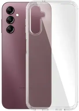 PanzerGlass HardCase Samsung Galaxy A14 (4G/5G) Hoesje Back Cover Transparant afbeelding 2