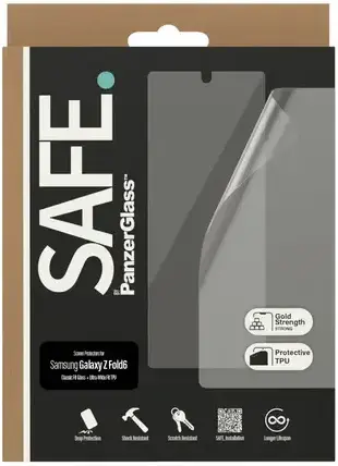 PanzerGlass SAFE Samsung Galaxy Z Fold 6 Display en Voorkant Screen Protector afbeelding 3