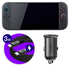 Nintendo Switch / Switch 2 - 45W Buddi Autolader met 3M USB-C naar USB-C kabel afbeelding 1