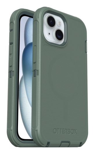 OtterBox Defender MagSafe Apple iPhone 16e / 15 / 14 / 13 Hoesje Groen afbeelding 1