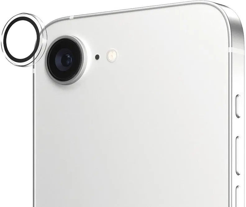 PanzerGlass Hoops Rings Apple iPhone 16e Camera Lens Protector Glas afbeelding 3