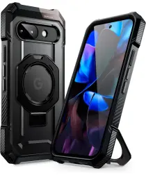 SUPCASE UB Grip Google Pixel 9a Hoesje MagSafe Kickstand Zwart afbeelding