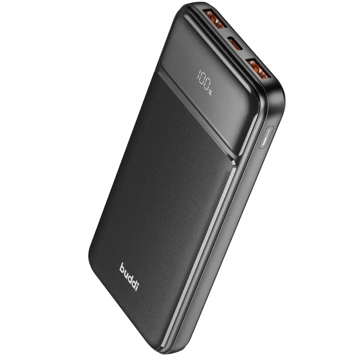 Buddi Boost 10.000 mAh Powerbank Met Display Duo Pack Zwart 22.5W afbeelding 15