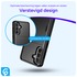 Samsung Galaxy A56 / A36 Hoesje met Slider Kaarthouder Back Cover Zwart afbeelding 2