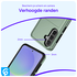 Samsung Galaxy A56 / A36 Hoesje met Slider Kaarthouder Back Cover Groen afbeelding 7