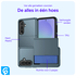 Samsung Galaxy A56 / A36 Hoesje met Slider Kaarthouder Back Cover Blauw afbeelding 6