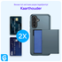Samsung Galaxy A56 / A36 Hoesje met Slider Kaarthouder Back Cover Blauw afbeelding 7
