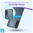 Samsung Galaxy A56 / A36 Hoesje met Slider Kaarthouder Back Cover Blauw afbeelding 2