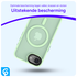Apple iPhone 16e Hoesje met MagSafe Back Cover Matte Groen afbeelding 2