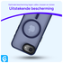 Apple iPhone 16e Hoesje met MagSafe Back Cover Matte Blauw afbeelding 2