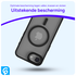 Apple iPhone 16e Hoesje met MagSafe Back Cover Matte Zwart afbeelding 2